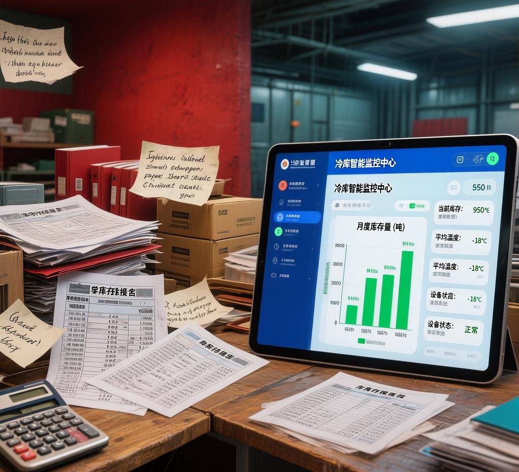 ERP系统和专业CWMS系统功能对比示意图