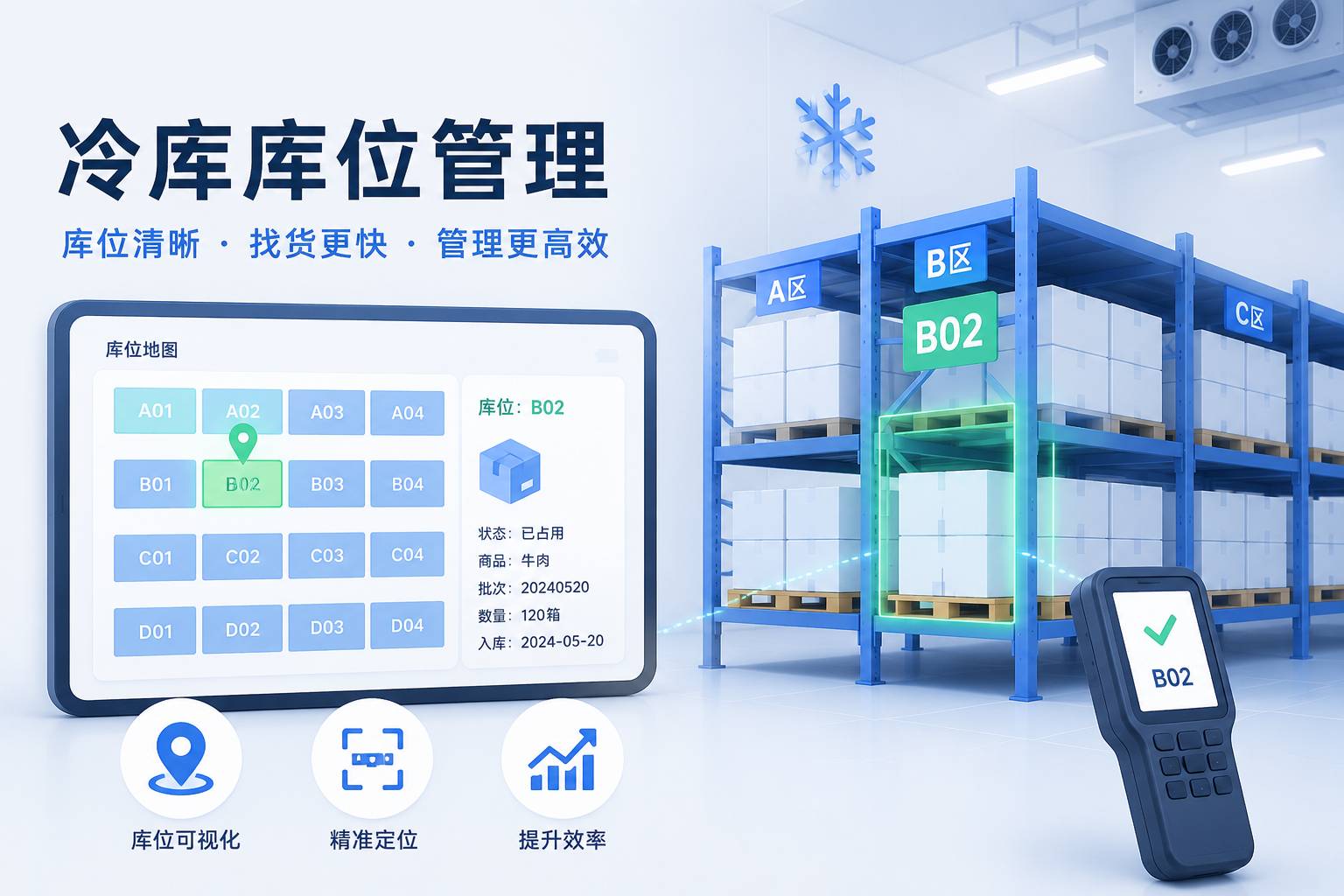冷库库位管理怎么做-从找货靠经验到精准定位的升级方案