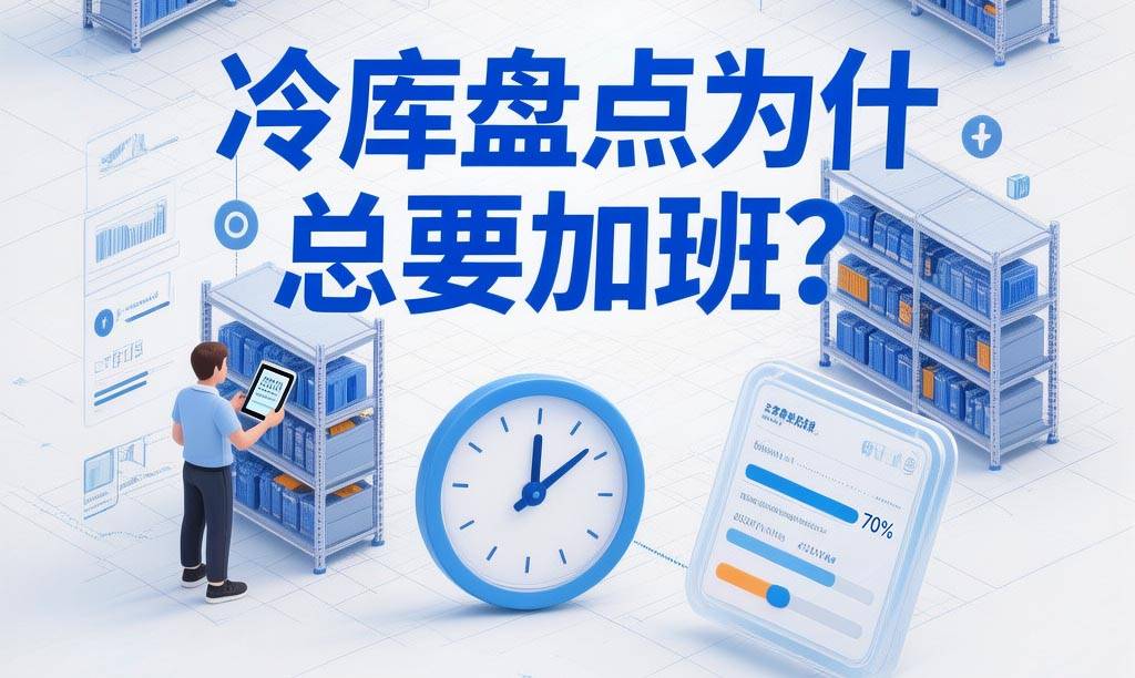 冷库盘点为什么总要加班-循环盘点与实时库存管理方案
