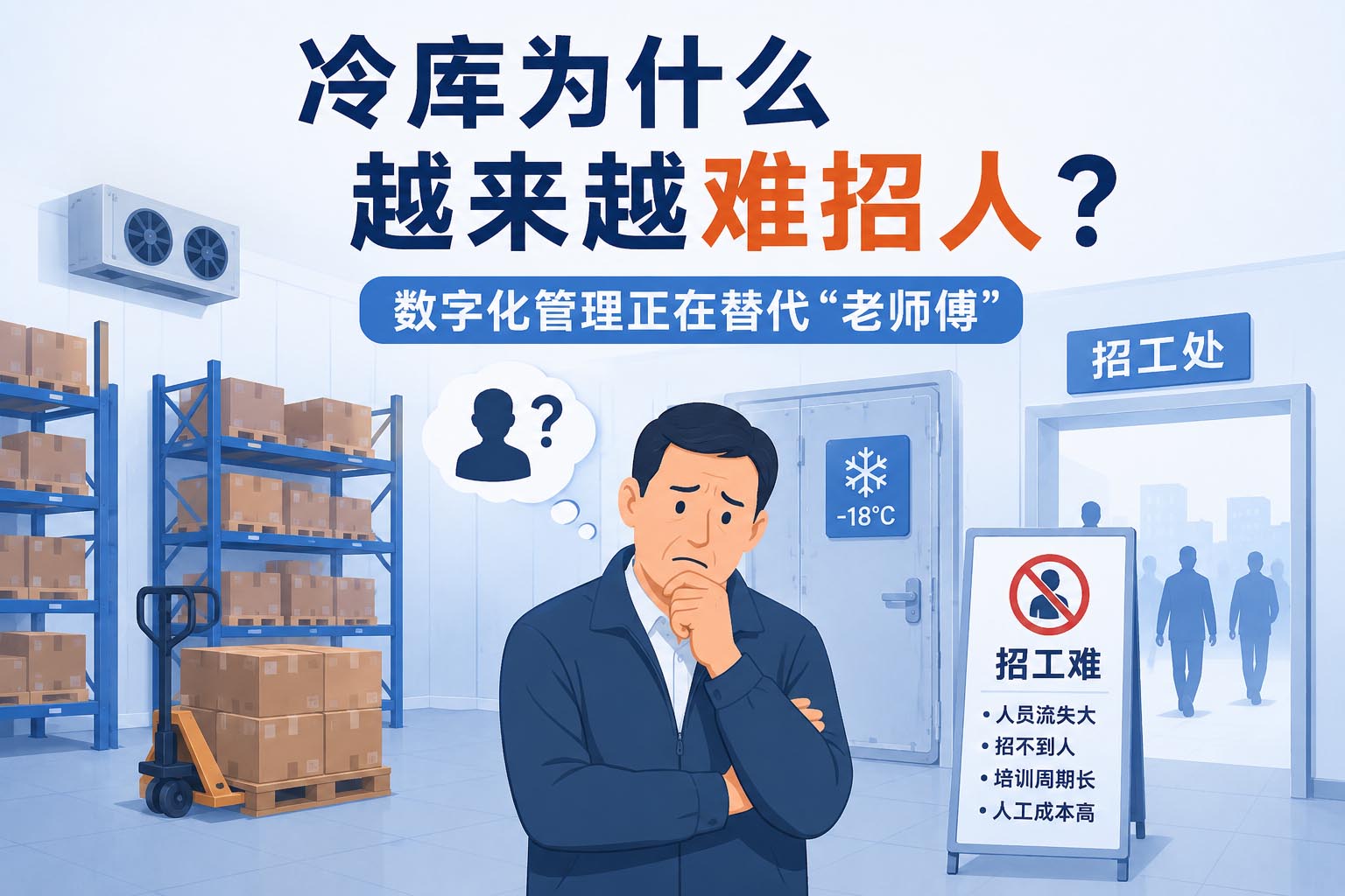 冷库为什么越来越难招人-数字化管理正在替代老师傅